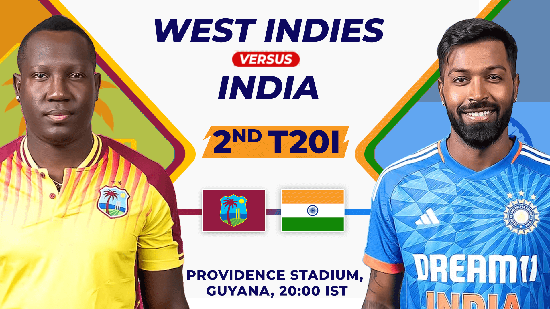 WI vs IND 2nd T20I Dream11 Prediction