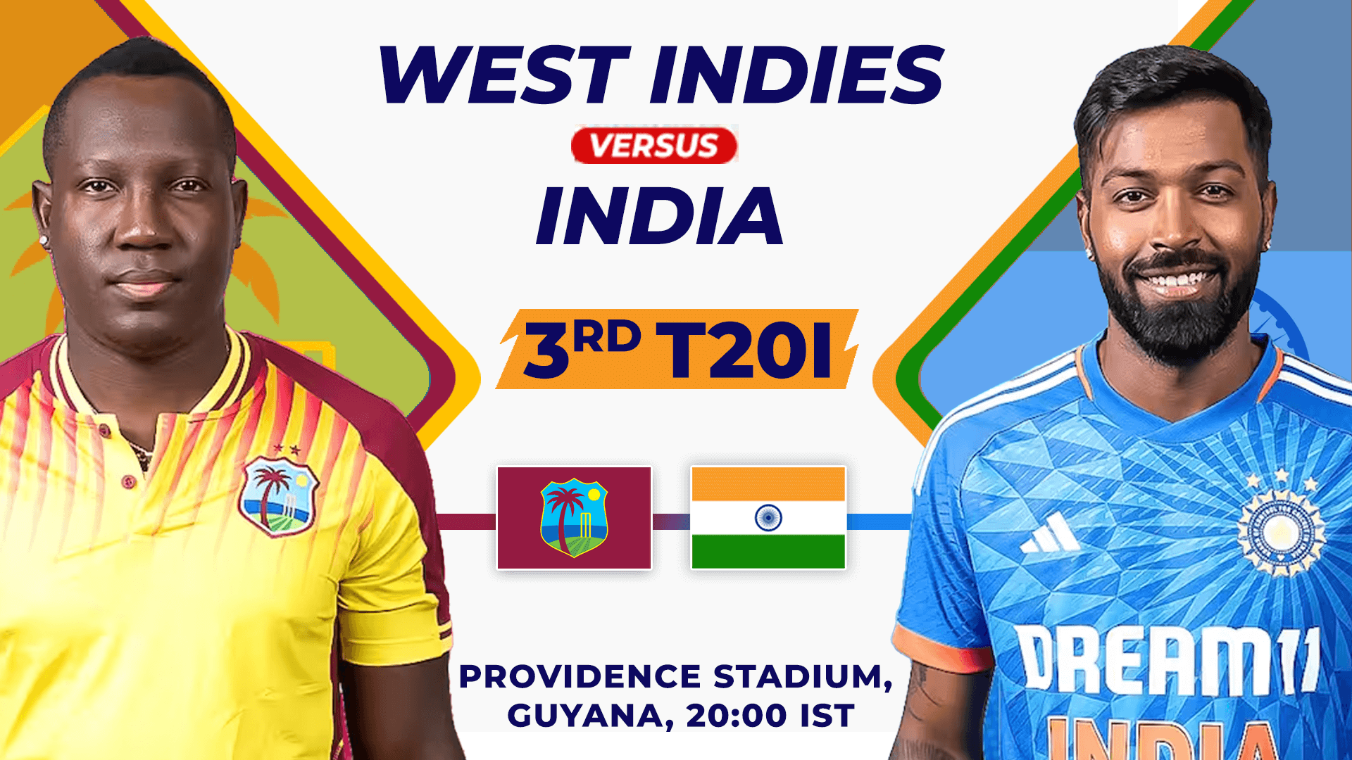 WI vs IND 3rd T20I Dream11 Prediction