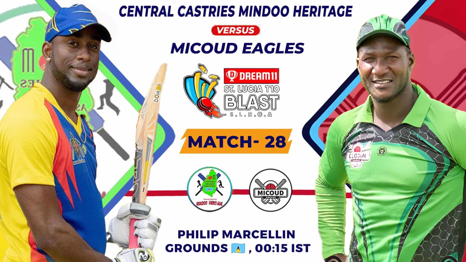 CCMH vs ME Dream11 Prediction, Pitch Report, Player Stats & Dream Team | St Lucia T10 2024