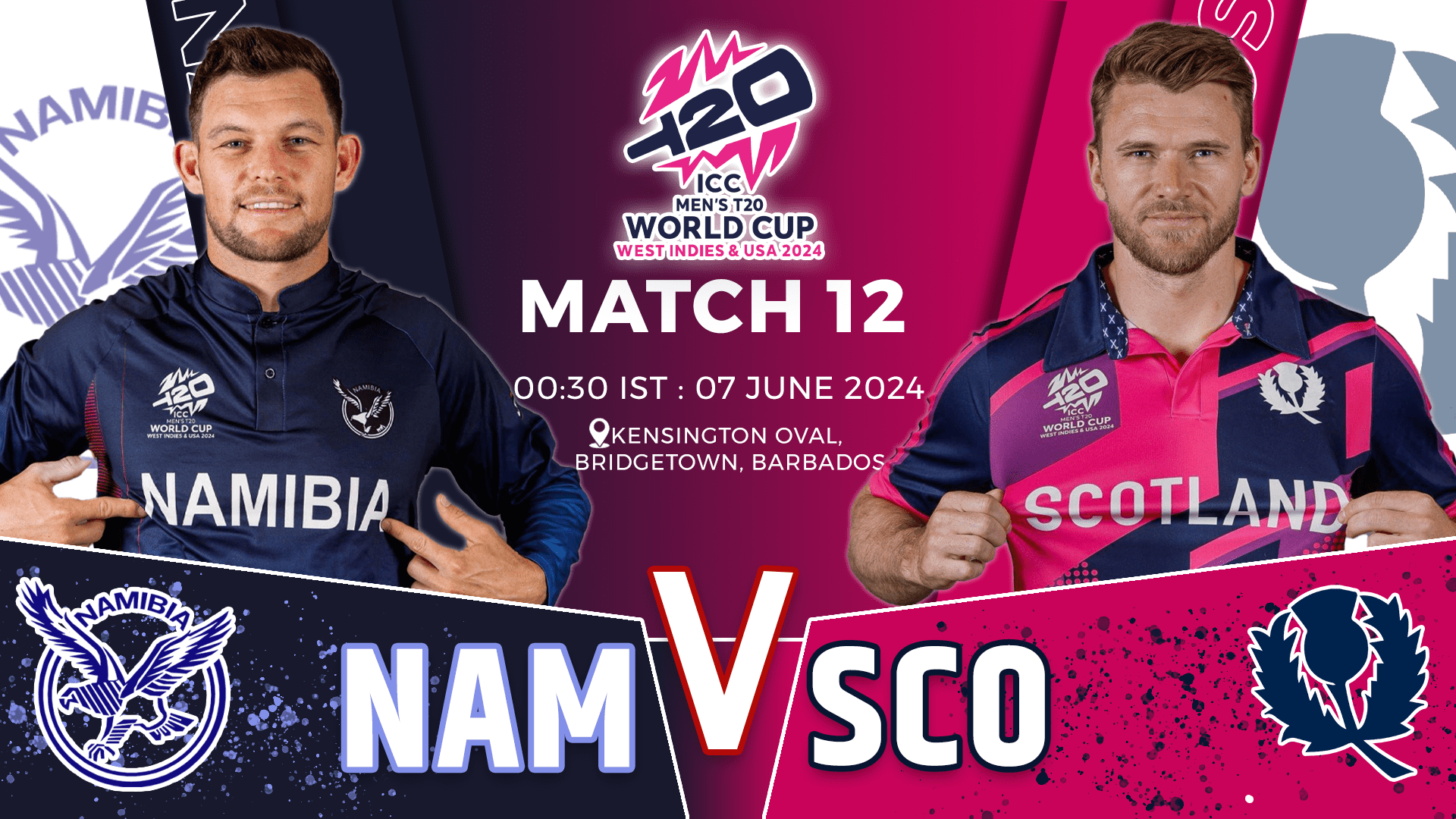 NAM vs SCO Dream11 Prediction,