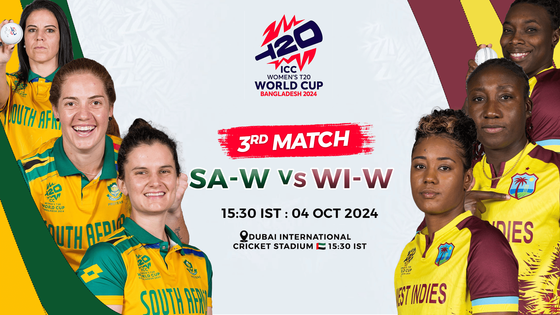 If you were looking for SA W vs WI W Dream11 Prediction Match, your search ends here. South Africa Women (SA W) and West Indies Women (WI W)