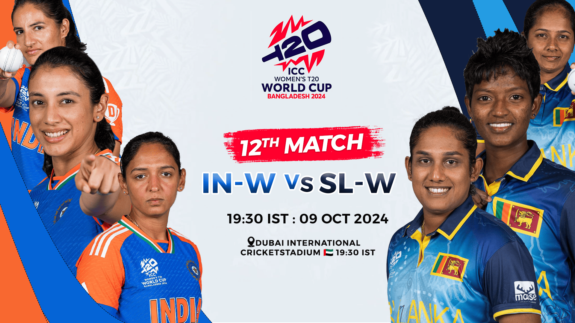 IND-W vs SL-W Dream11 Prediction,