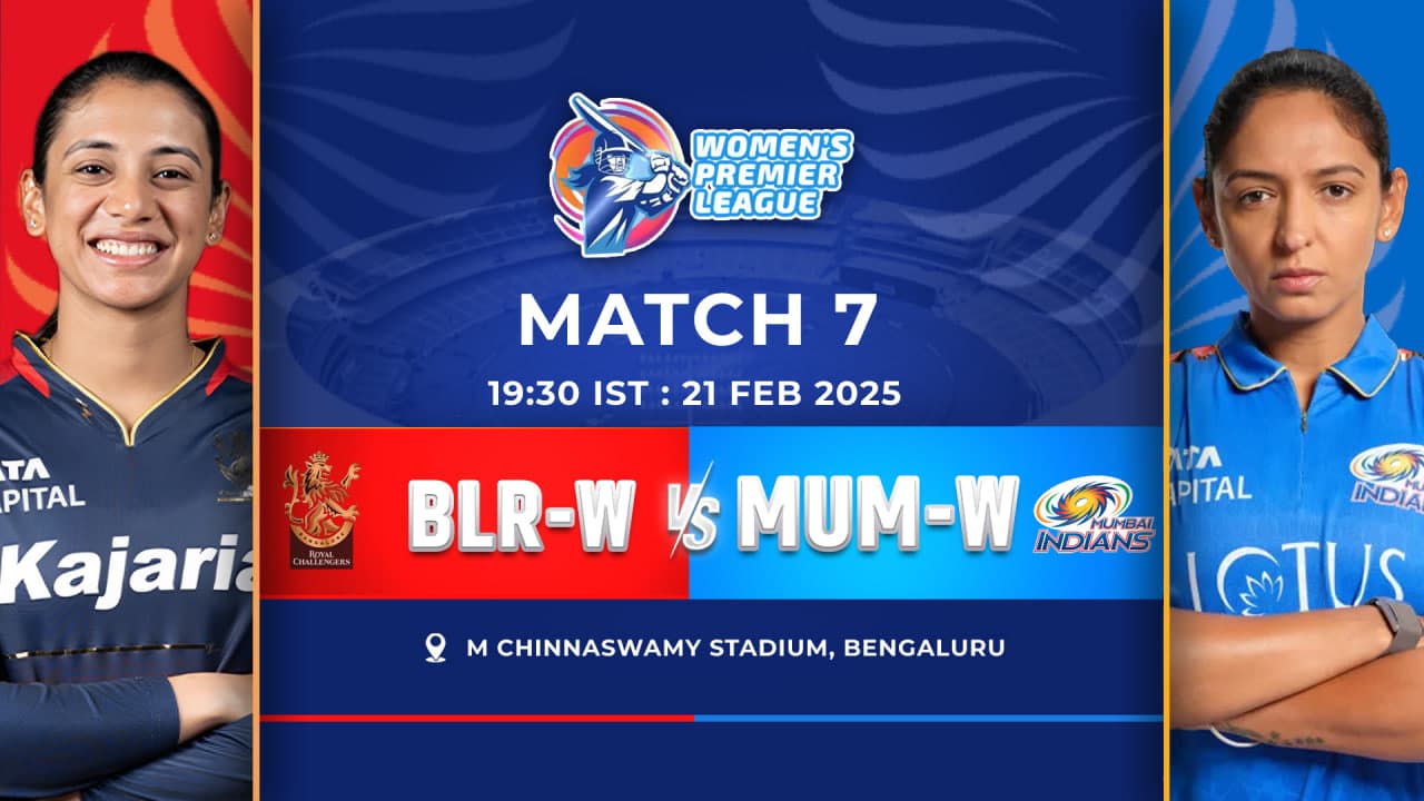 BLR-W vs MUM-W Dream11 Prediction,