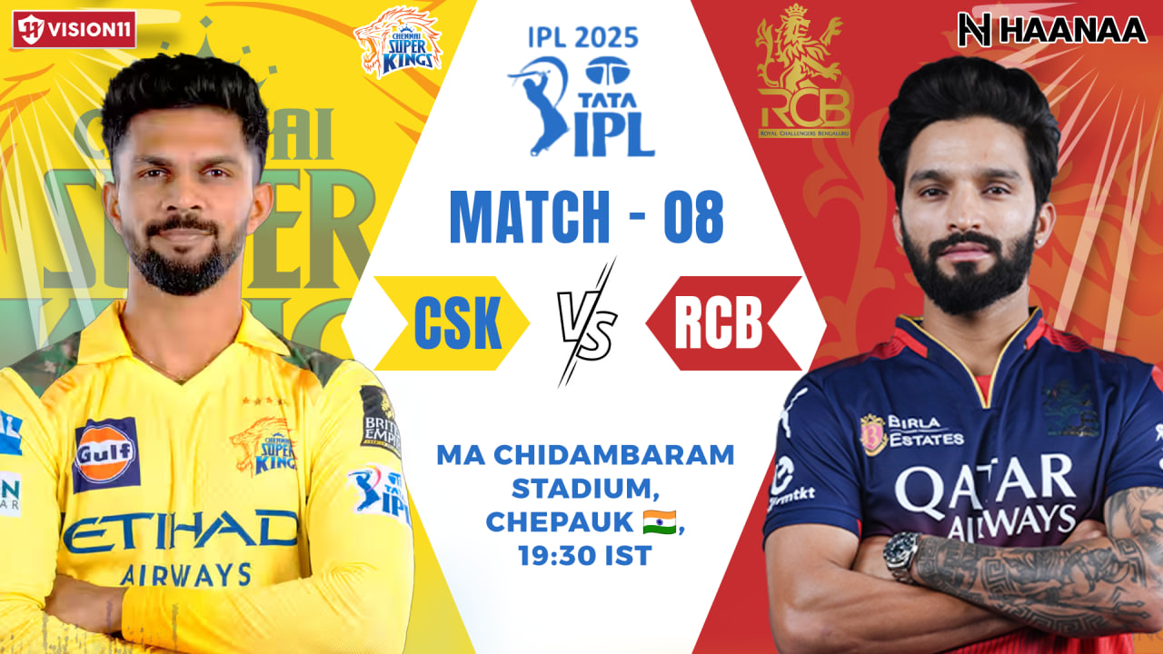 CSK vs RCB Dream11 Prediction,