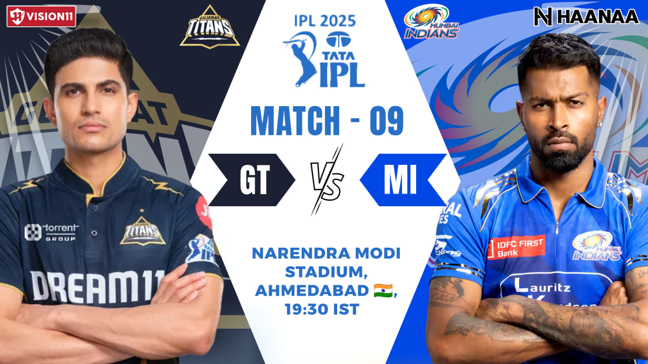 GT vs MI Dream11 Prediction,