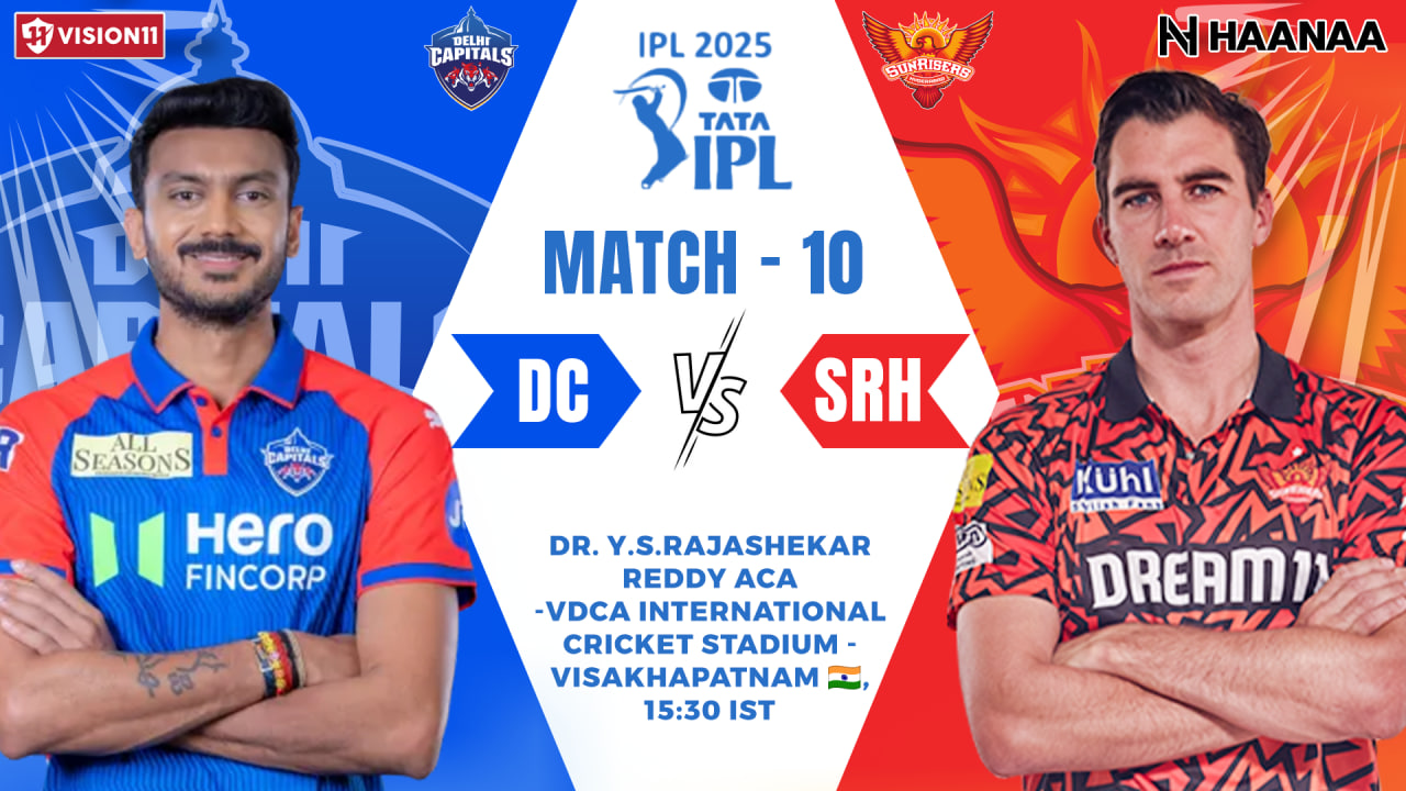 DC vs SRH Dream11 Prediction
