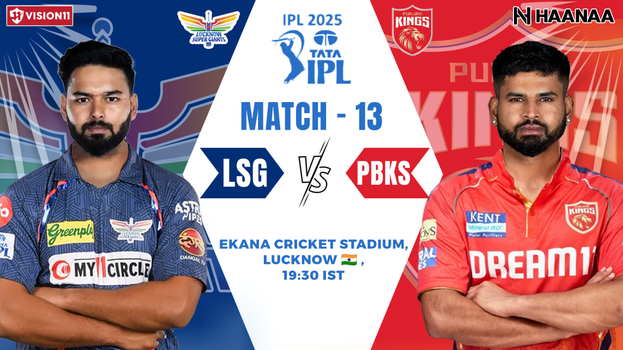 LSG vs PBKS Dream11 Prediction,