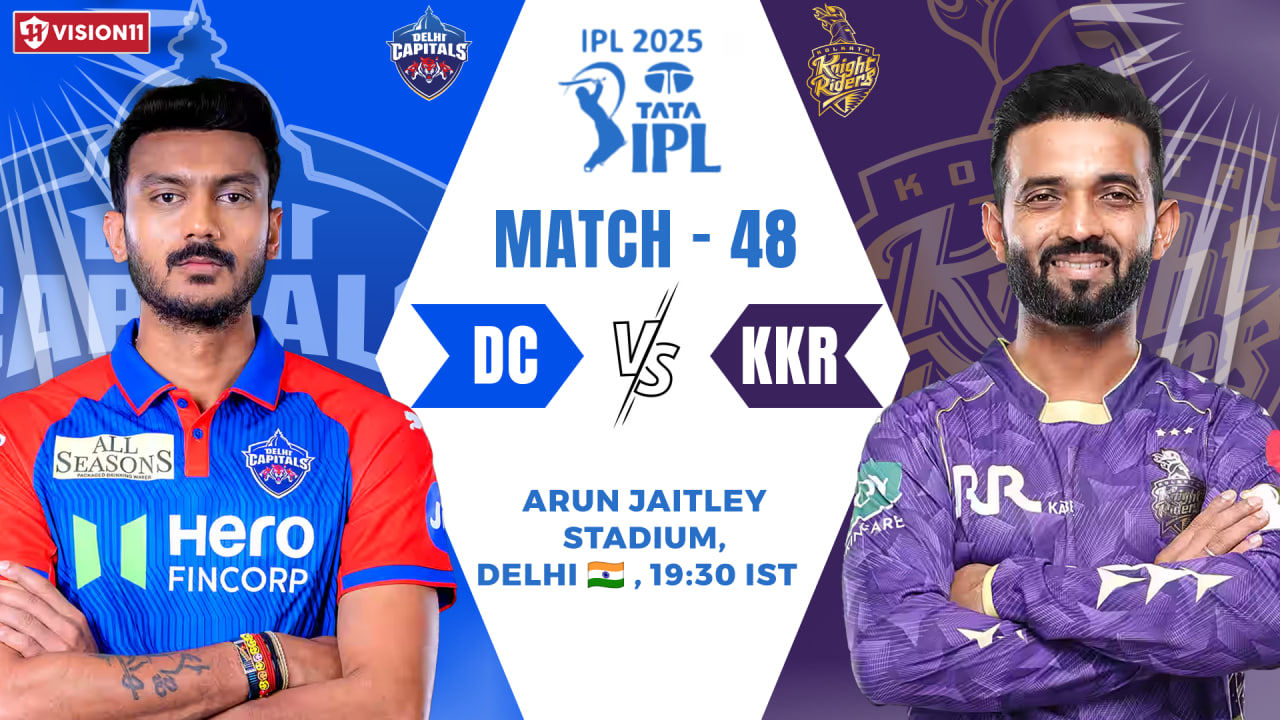 DC vs KKR Dream11 Prediction,