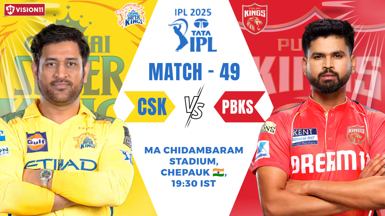CSK vs PBKS Dream11 Prediction,