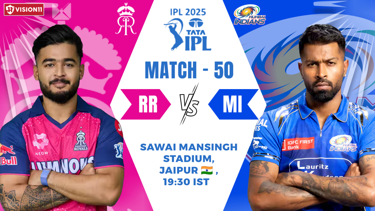 RR vs MI Dream11 Prediction,