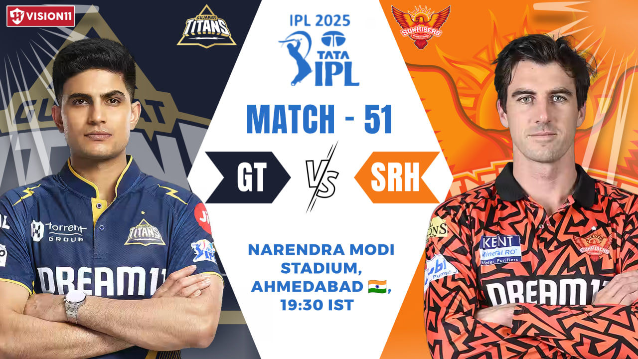 GT vs SRH Dream11 Prediction,