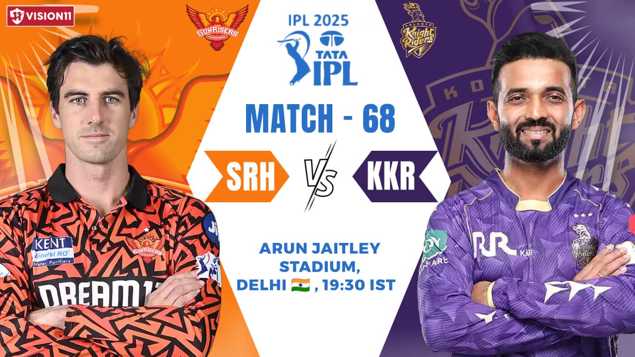 SRH vs KKR Dream11 Prediction,