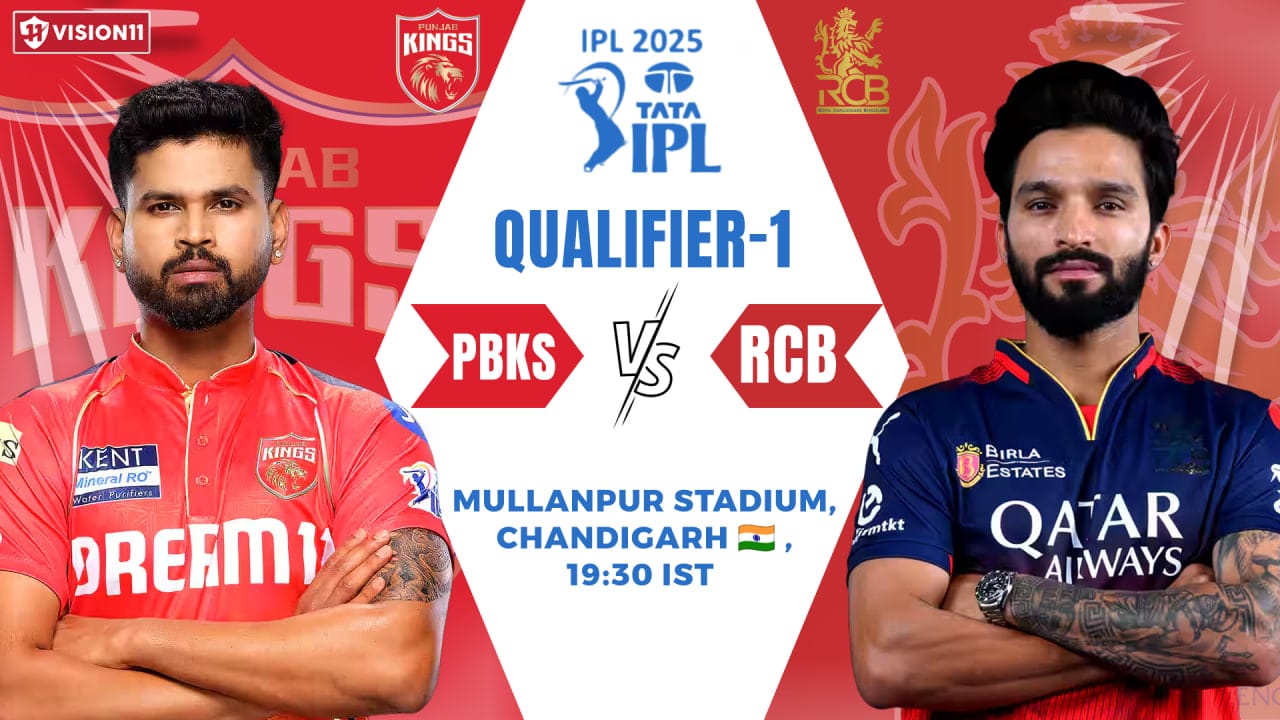 PBKS vs RCB Dream11 Prediction,