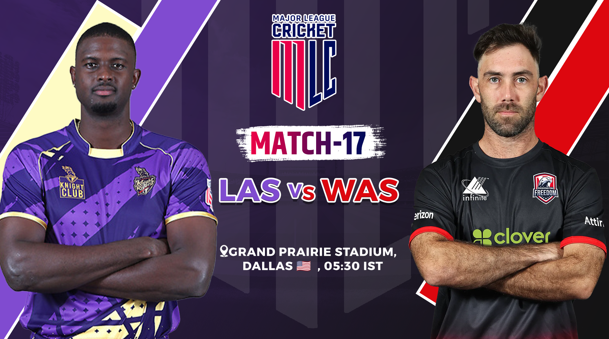 LAS vs WAS Dream11 Prediction,