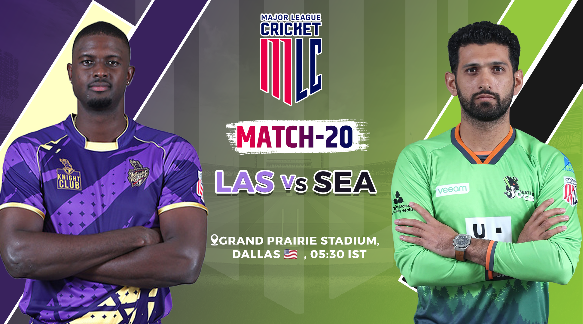 LAS vs SEA Dream11 Prediction,