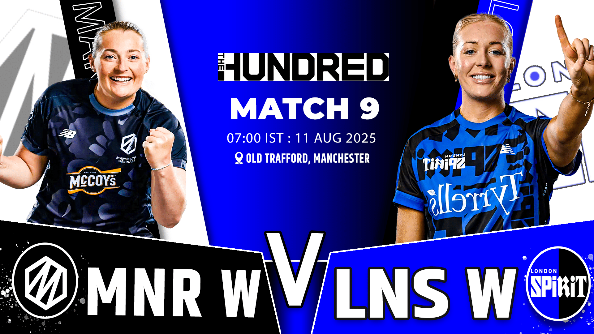 MNR-W Vs LNS-W Dream11 Prediction, Pitch Report, Playing XI, Player Stats || 9th T20, The Women’s Hunded 2025